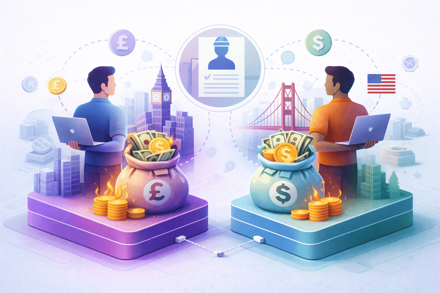Hiring Your First Engineer in London vs. San Francisco: A True Cost Analysis