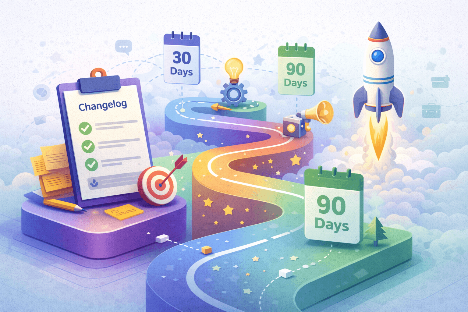 Launching a Public Changelog: 90-Day Plan for Founders